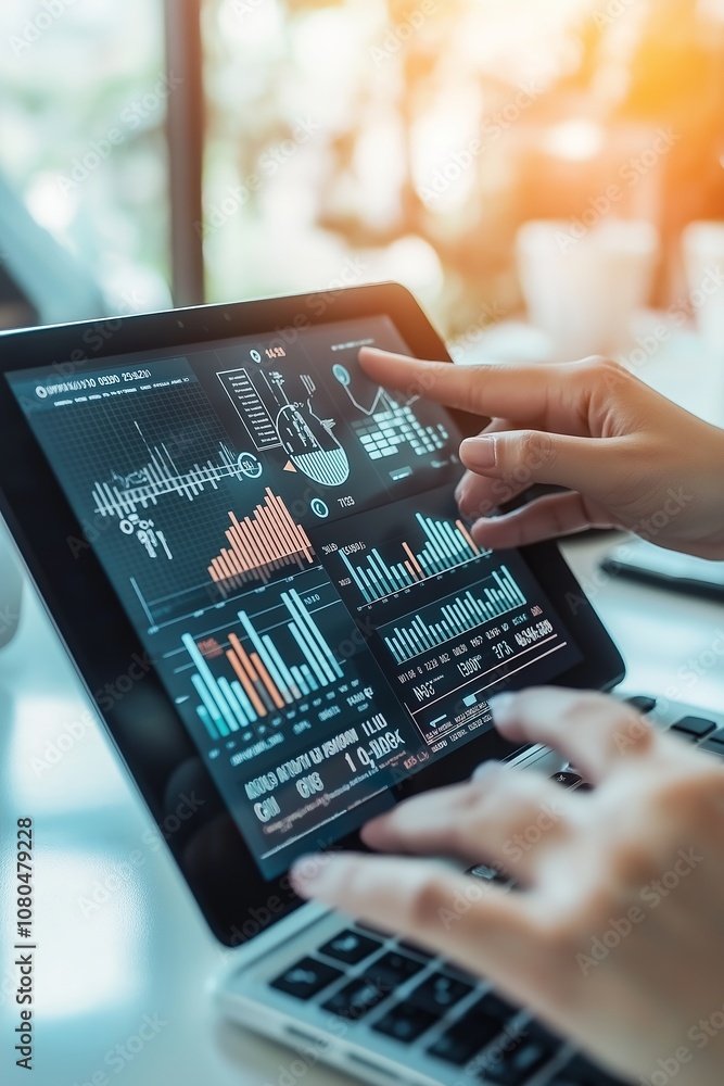 Aufkleber Analyzing Business Metrics Effectively through Innovative Digital Dashboards and Comprehensive Data Visualization Tools for Enhanced Insights and DecisionMaking in Modern Enterprises