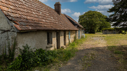 old house in the countryside