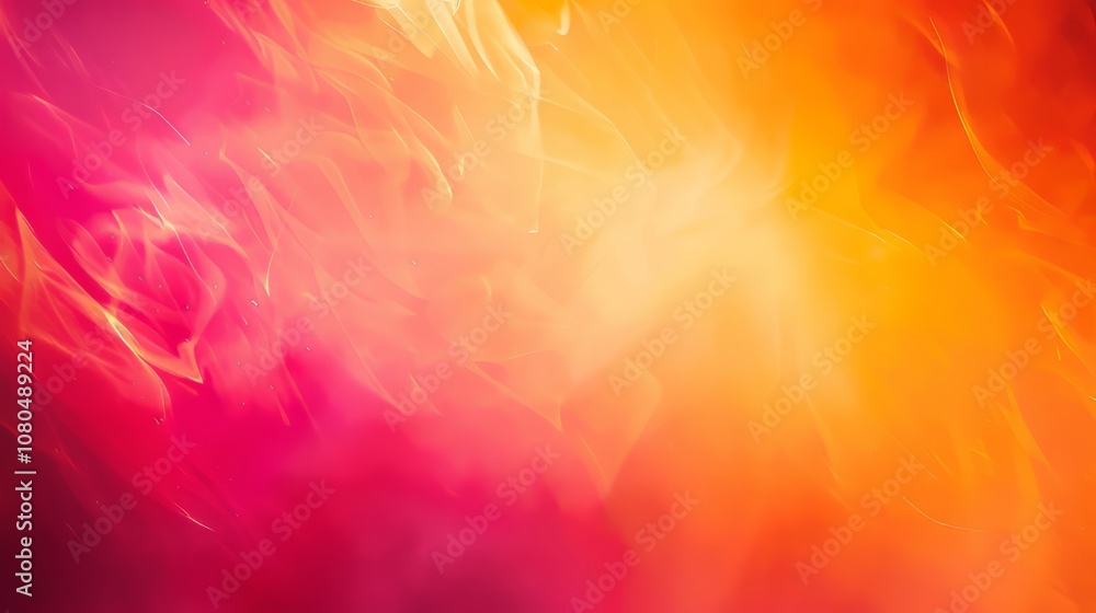 Poster a colorful gradient background transitioning from red to orange, perfect for adding a dynamic and en
