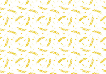 Wheat pattern wallpaper. oat symbol. free space for text. rice sign. Rice pattern wallpaper.