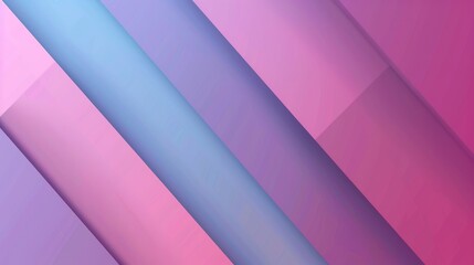 Fototapeta premium Vibrant abstract background featuring diagonal lines in pink and blue gradient, perfect for modern design and creative projects.