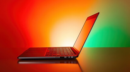 The Modern Laptop with Color