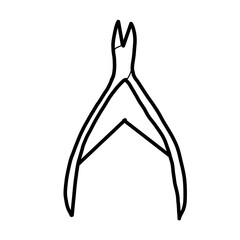 medical hospital cure tool scissor
