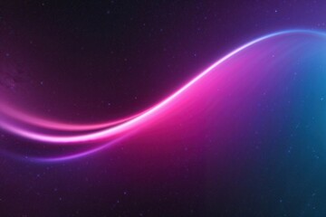 Futuristic Dark Purple Pink and Blue Gradient Background with Blurred Neon Flow and Grainy Texture Effect