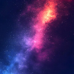 Naklejka premium Abstract Background - Cosmic Galaxy Nebula Stars Stardust