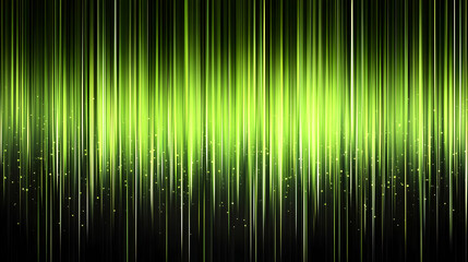 Abstract Background Green Vertical Lines Light Particles