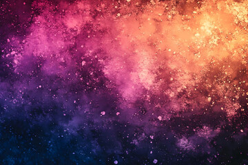 Obraz premium Abstract Background - Cosmic Dust Nebula Illustration