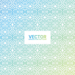 gradation ornament pattern design background