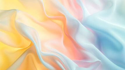 Obraz premium Airy, pastel gradient background with a soft glow