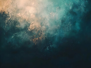 Fototapeta premium Abstract Background - Teal and Gold Texture