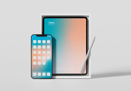 Electronic Devices Mockup