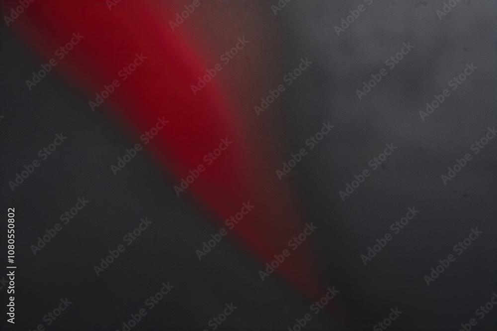 Poster luxurious red gradient on charcoal background with soft texture and subtle misty hues