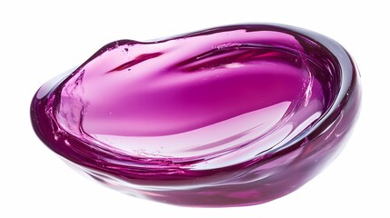 Transparent gel texture poster background