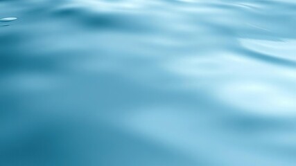 Smooth water surface with a few subtle ripples, gentle movement, peaceful, smooth surface