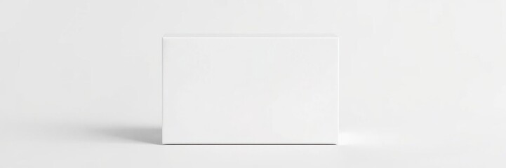 A small and compact white box with a flat surface underneath, modern style, modern furniture, minimalist home decor