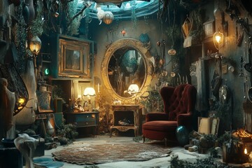 Enchanted consumer home  a fantasy realm where everyday objects possess magical powers