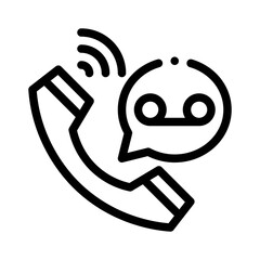 voicemail line icon