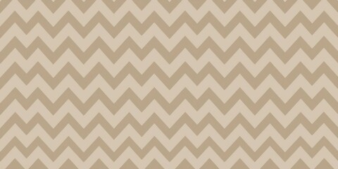Fototapeta premium A repeating pattern of chevrons in a neutral color palette, clean lines, geometric forms, visual art
