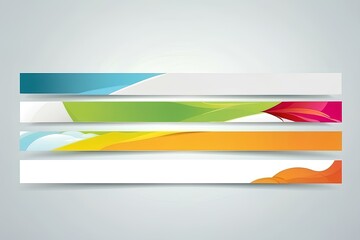Fototapeta premium Fresh bursts of green and yellow balanced with blue in a vibrant abstract flow. Clean and lively design for any creative application.