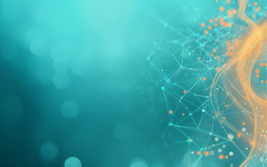 Abstract future technology business context
