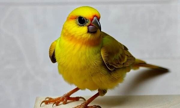 Yellow Canary Bird
