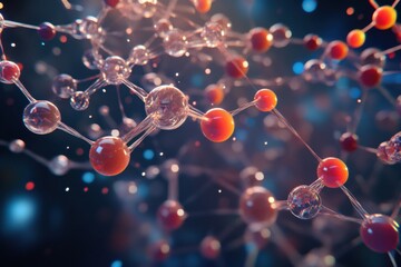 Visual Representations Of Molecular Structures And DNA