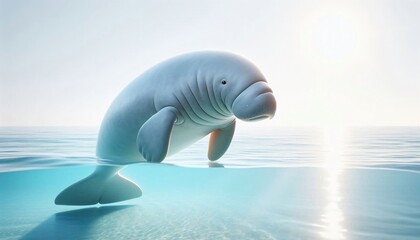 Fototapeta premium Marine Conservation through realistic 3D Visualization