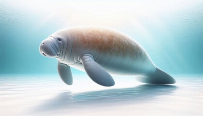 Fototapeta premium Marine Conservation through realistic 3D Visualization