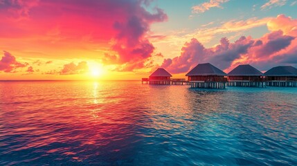 landscape luxury tropical resort water villas