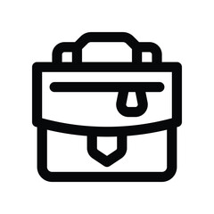 suitcase icon. vector line icon for your website, mobile, presentation, and logo design.