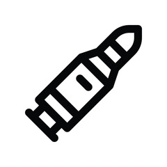 bullet icon. vector line icon for your website, mobile, presentation, and logo design.