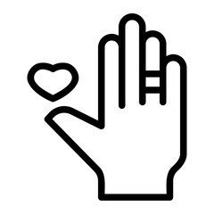 Obraz premium ring finger