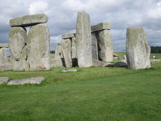 Stonehenge on Salisbury Plain in Wiltshire in england on july 27, &lrm;2021