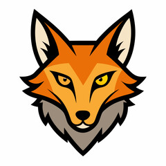 Coyote Head Icon Vector