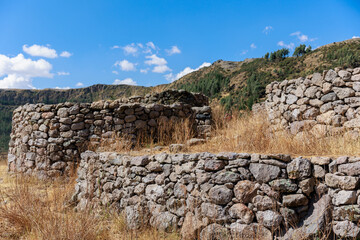 Archaeological complex of Chicha Qasa, Pampachiri, Andahuaylas. Peru