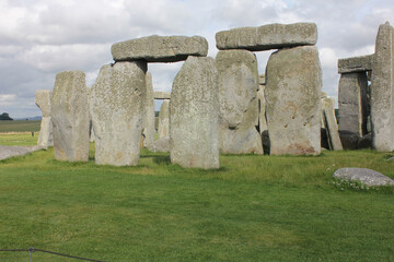 Stonehenge on Salisbury Plain in Wiltshire in england on july 27, ‎2021