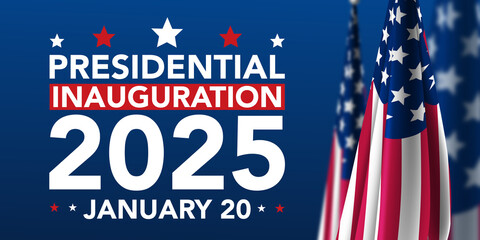 2025 US Presidential Inauguration banner