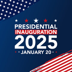 2025 US Presidential Inauguration banner
