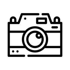 Camera line icon