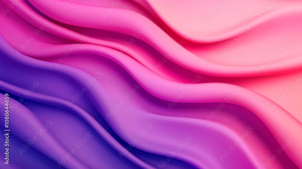 Poster Soft Gradient Abstract Product Showcase with Dreamy Modern Display