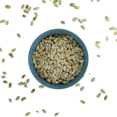 raw peeled dried roasted peanut snack