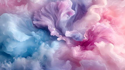 Fototapeta premium Abstract Background with Pink and Blue Swirls