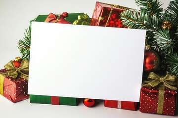 Holiday bargain flyer with blank area for custom offers, bargain template, great value