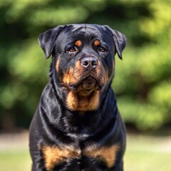 Fototapeta premium portrait of a cute dog