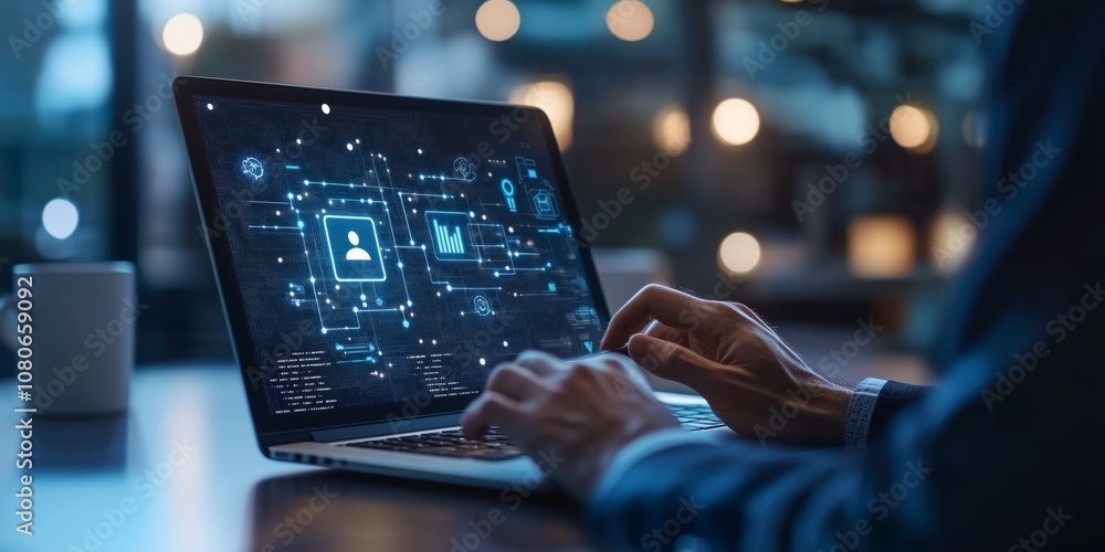 Poster Our company offers innovative business solutions using advanced technology and data analysis strategies to boost operational efficiency and promote entrepreneurship across various industries