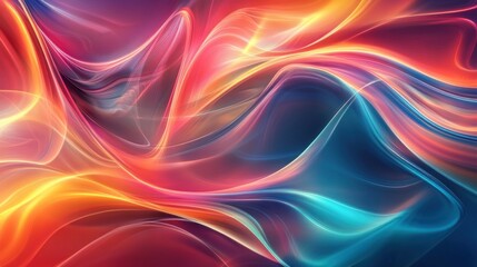 Fototapeta premium Abstract Flowing Colors