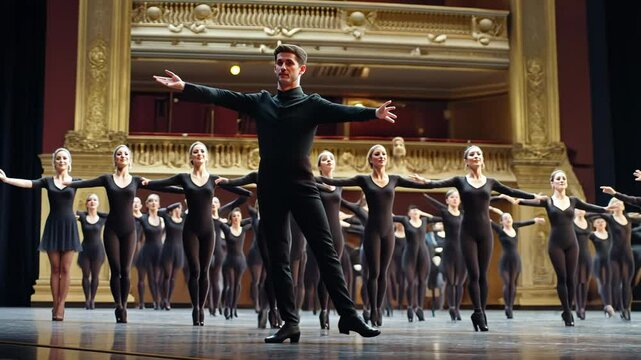 dancers on stage