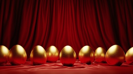 E-commerce promotion golden egg e-commerce activity scene