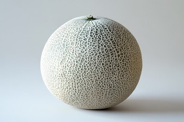 Cantaloupe isolated on a white background