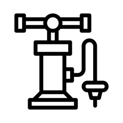 Solar Pump line icon